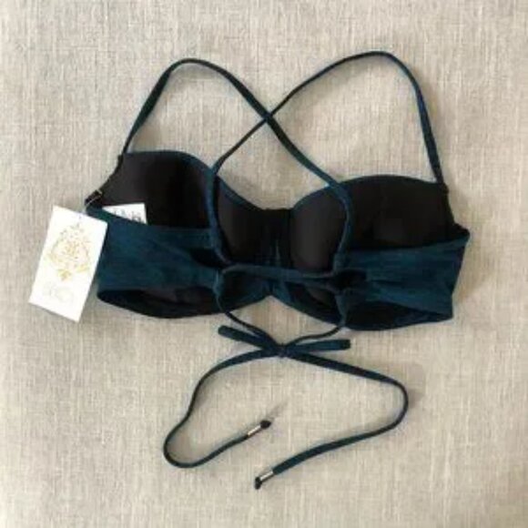 Becca Swim Mesa Verde Bralette Top (size S) NWT - Picture 5 of 6